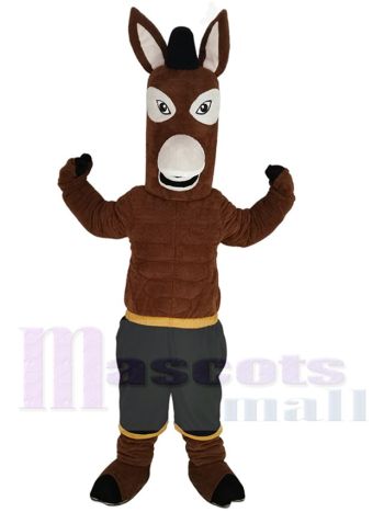 Mule maskottchen kostüm