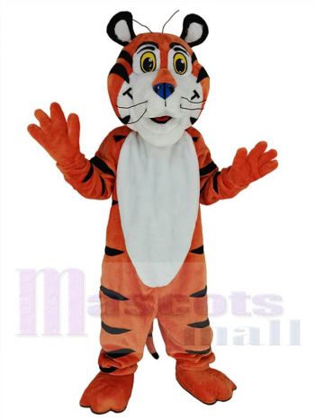 Tiger maskottchen kostüm