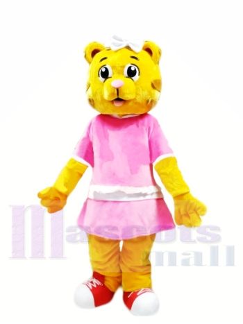 Weiblicher Daniel Tiger Maskottchen Kostüme