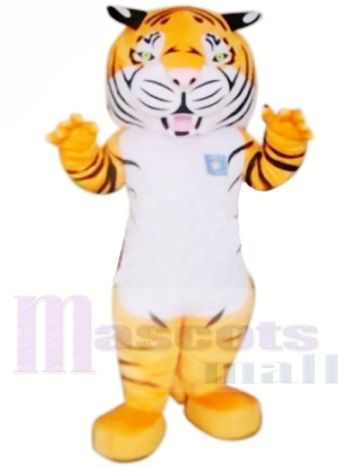 Heftiger erwachsener Tiger Maskottchen Kostüme