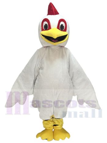 Weißes Küken Huhn Maskottchen Kostüm Tier