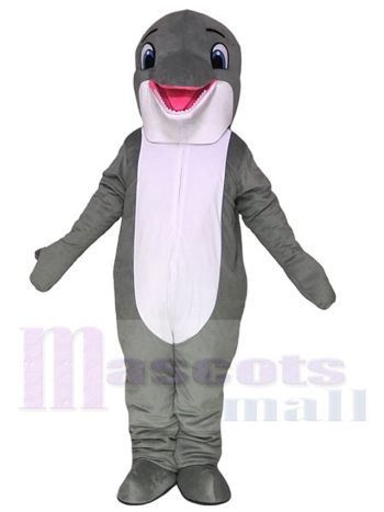 Schön Grau Delphin Maskottchen Kostüme Meer Ozean