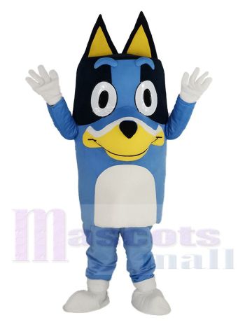 Bluey Hund maskottchen kostüm