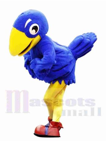 Blauer Vogel Maskottchen Kostüm