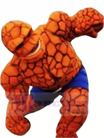 The Thing Ben Grimm Fantastic Four Maskottchen Kostüm