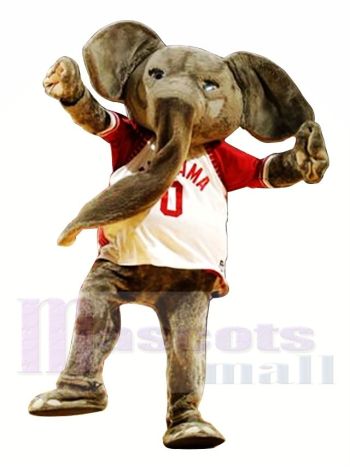 Sportlicher Elefant Maskottchen Kostüm