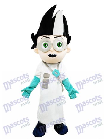 PJ Masks Romeo Böse Wissenschaftler Cartoon Maskottchen Kostüm