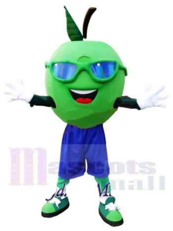 Glücklicher Apfel Maskottchen Kostüm