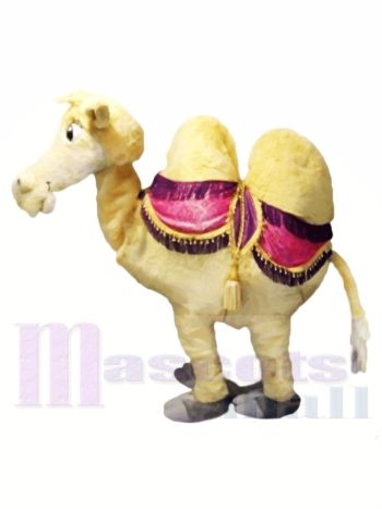 Braun Zwei Person Kamel Maskottchen Kostüm