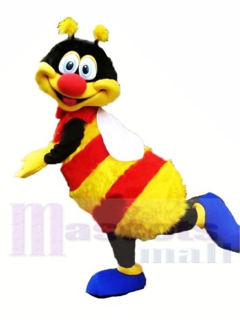 Bunt glücklich Biene Maskottchen Kostüme Tier