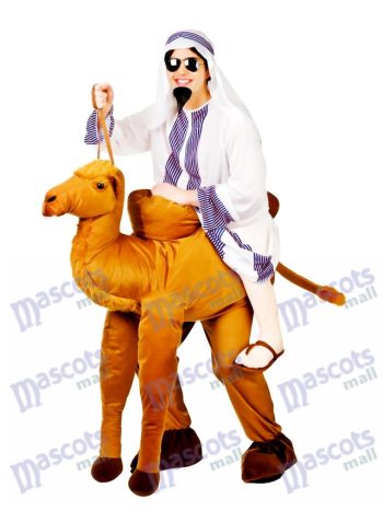 Kamel tragen mich Maskottchen-Kostüm-Fahrt ein Kamel-Abendkleid