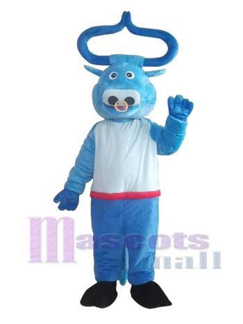 Stier maskottchen kostüm