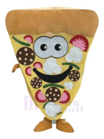 Köstliche Pizza Maskottchen Kostüm Essen