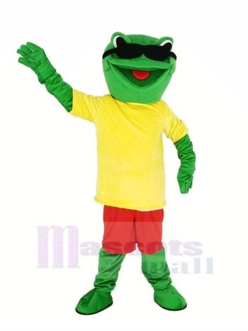 Cool Frosch Maskottchen Kostüm Tier