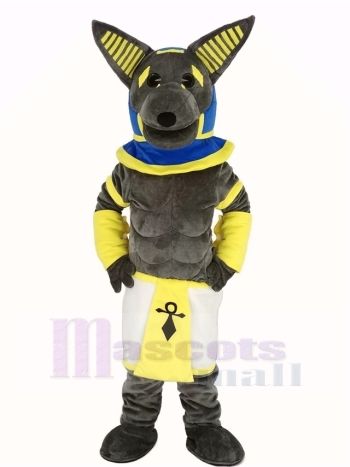 Grau Wolf Maskottchen Kostüm