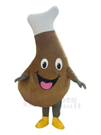 Lecker Hähnchenkeule Maskottchen Kostüm