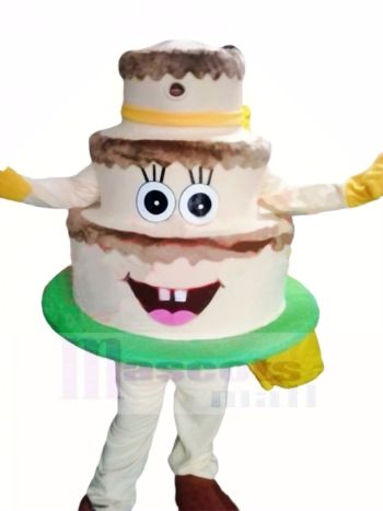 Hochwertiger Kuchen Maskottchen Kostüm