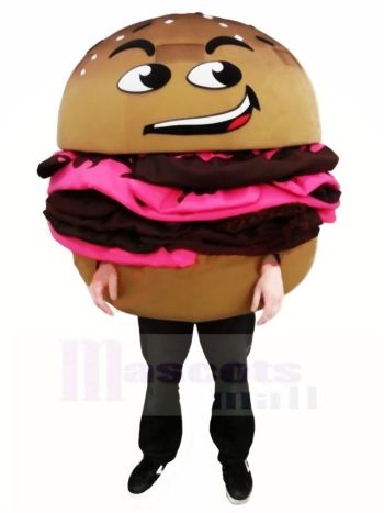 Köstlicher Hamburger Maskottchen Kostüm