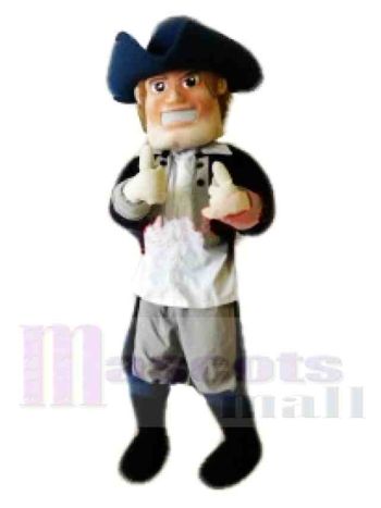 Junger Patriot Maskottchen Kostüm