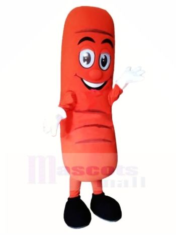 Glücklicher Hot Dog Maskottchen Kostüm