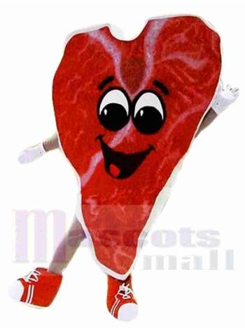 Steak Maskottchen Kostüm