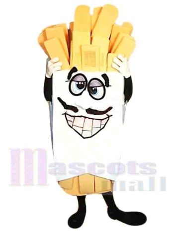 Hervorragende Pommes Frites Maskottchen Kostüm