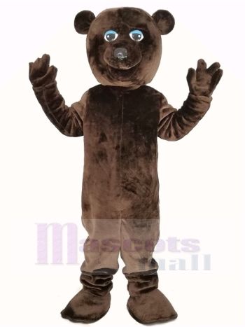 Cool Braun Bär Maskottchen Kostüm