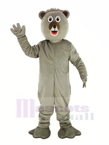 Grau Pete O. Opossum Maskottchen Kostüm Tier