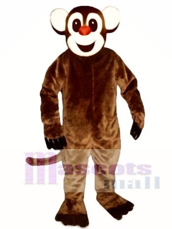 Affe Scheinen Maskottchen Kostüm
