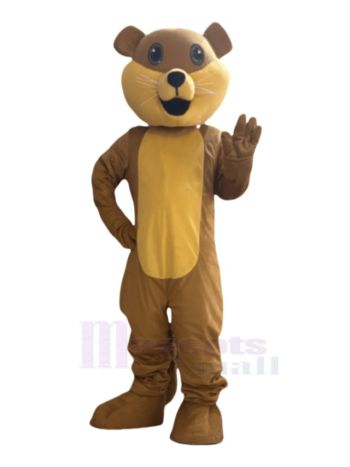 Hochwertiges Neues braunes Ollie Otter Maskottchen Kostüm