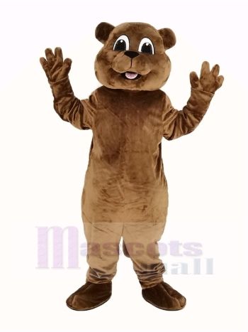 Woody Woodchuck Maskottchen Kostüm Tier
