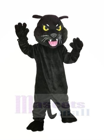 Schwarz Panther Maskottchen Kostüm Tier