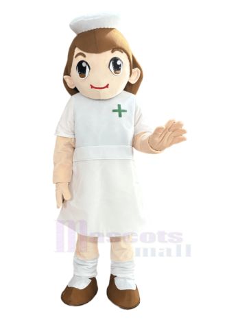 Krankenschwester maskottchen kostüm