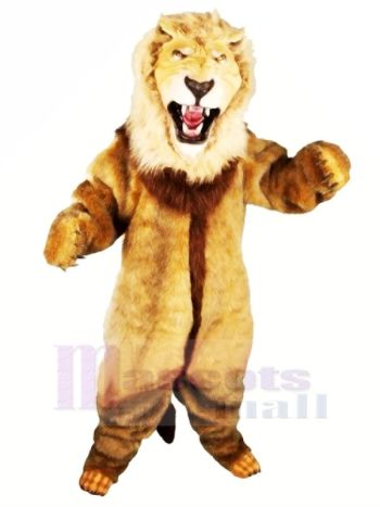 Heftig Löwe Maskottchen Kostüme Tier