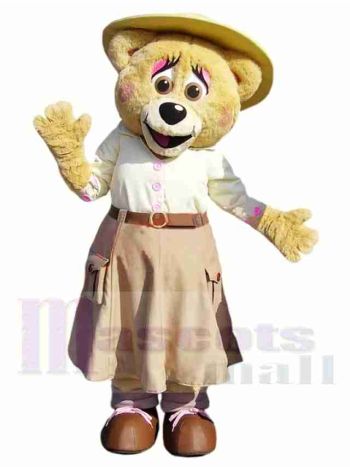 Schöner Bär Maskottchen Kostüm