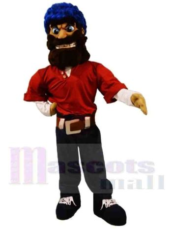 Amerikas Pionier Maskottchen Kostüm