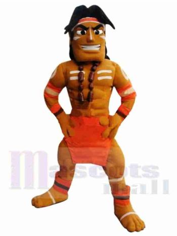 Indischer Krieger Maskottchen Kostüm