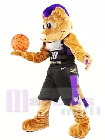 Basketball Leicht Löwe Maskottchen Kostüm