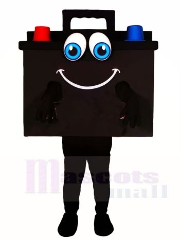 Schwarze Batterie Maskottchen Kostüme