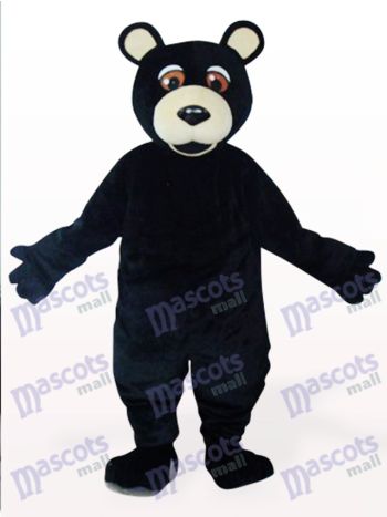 Schwarz bär Plüsch Maskottchen Kostüm