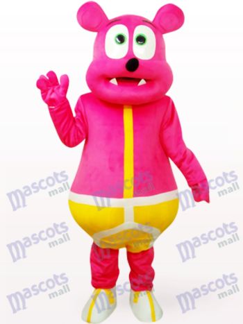 Rosenbär Monster Party Weihnachten Maskottchen Kostüm
