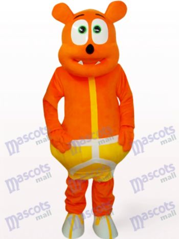 Orangen bär Monster Tier Maskottchen Kostüm