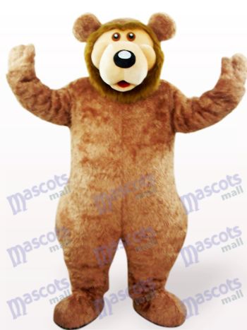 Braunbär Tier Maskottchen Kostüm für Erwachsene