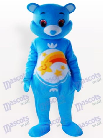 Blauer Bär Tierisches Maskottchen Kostüm
