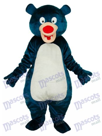 Maskottchen-Kostüm-Tier des blauen Bären