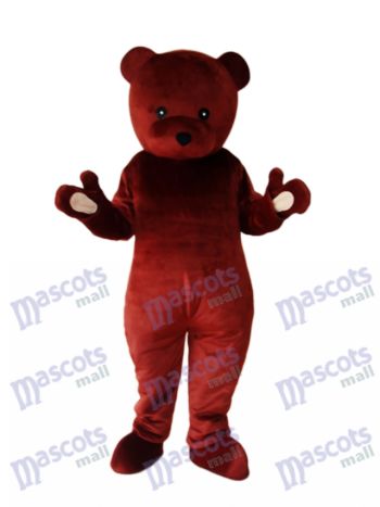 Koch Braunbär Maskottchen Erwachsene Kostüm Tier
