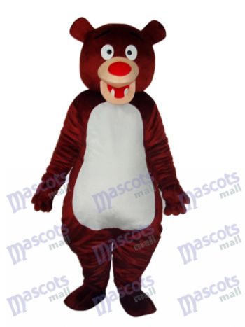 Braunbär Maskottchen Erwachsene Kostüm Tier
