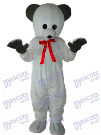 Polar White Bear Maskottchen Kostüm für Erwachsene