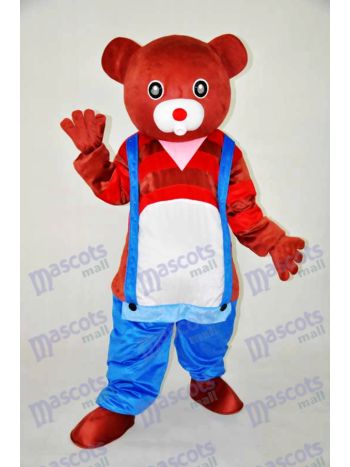 Braunbär Teddybär Maskottchen Erwachsene Kostüm Tier