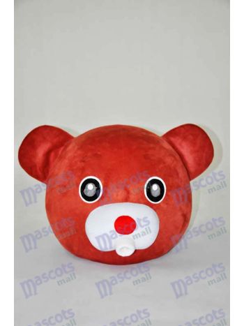 Braunbär Teddybär Kopf nur Maskottchen Kostüm Tier